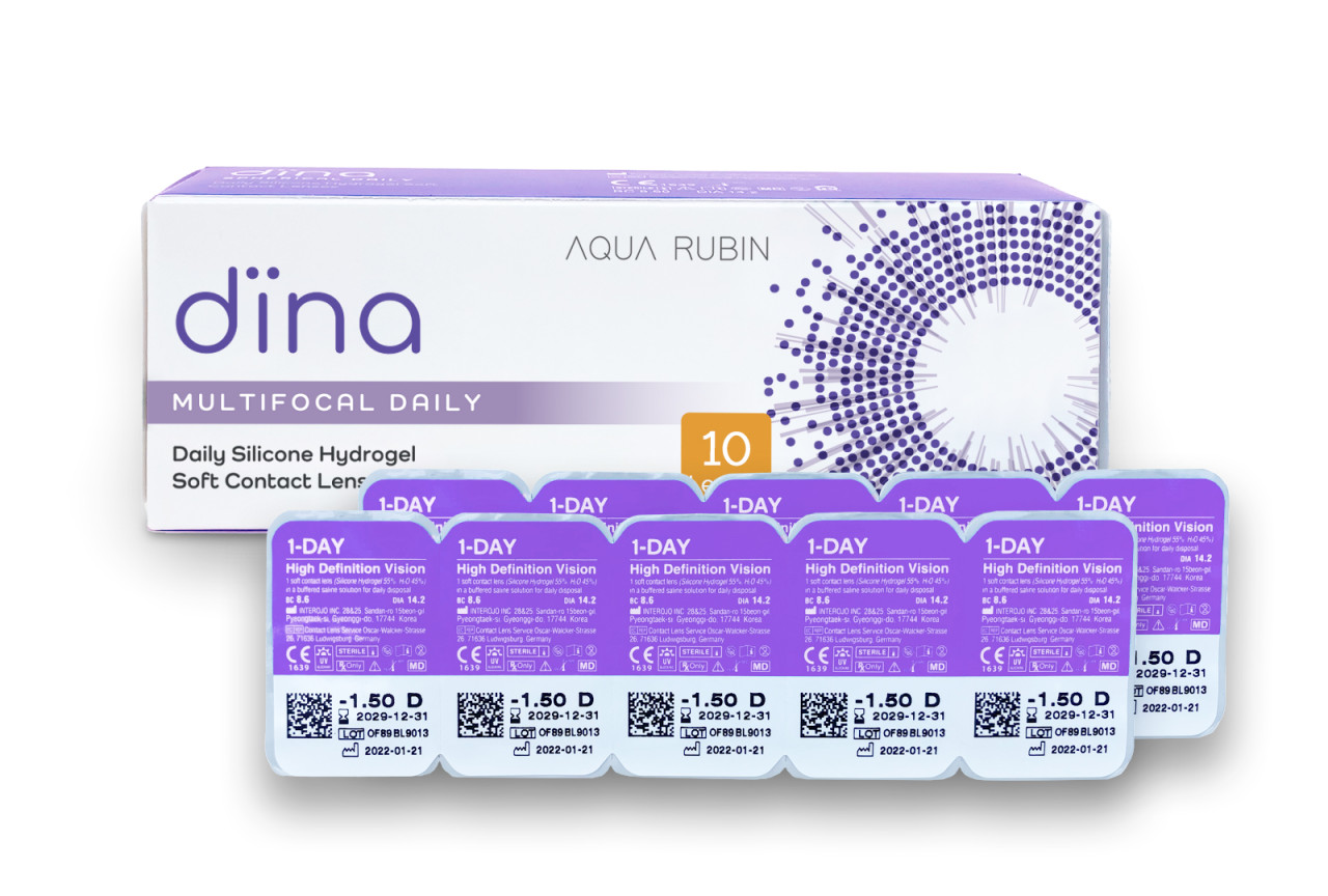 Dina Multifocal Testlinse (1x10)