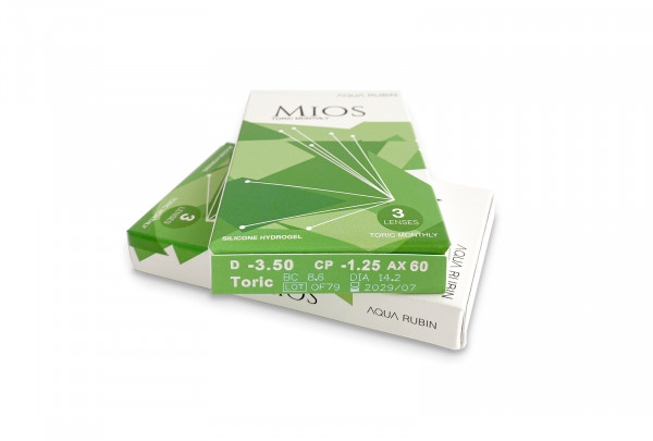 Aqua Rubin - Mios Toric (1x3)