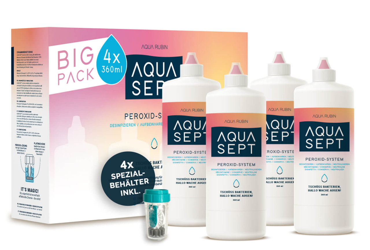Aqua Rubin - Peroxid-System (4x360ml)