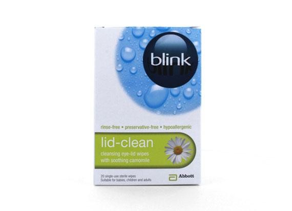 Blink lid-clean Reinigungstücher (20 Stk.)