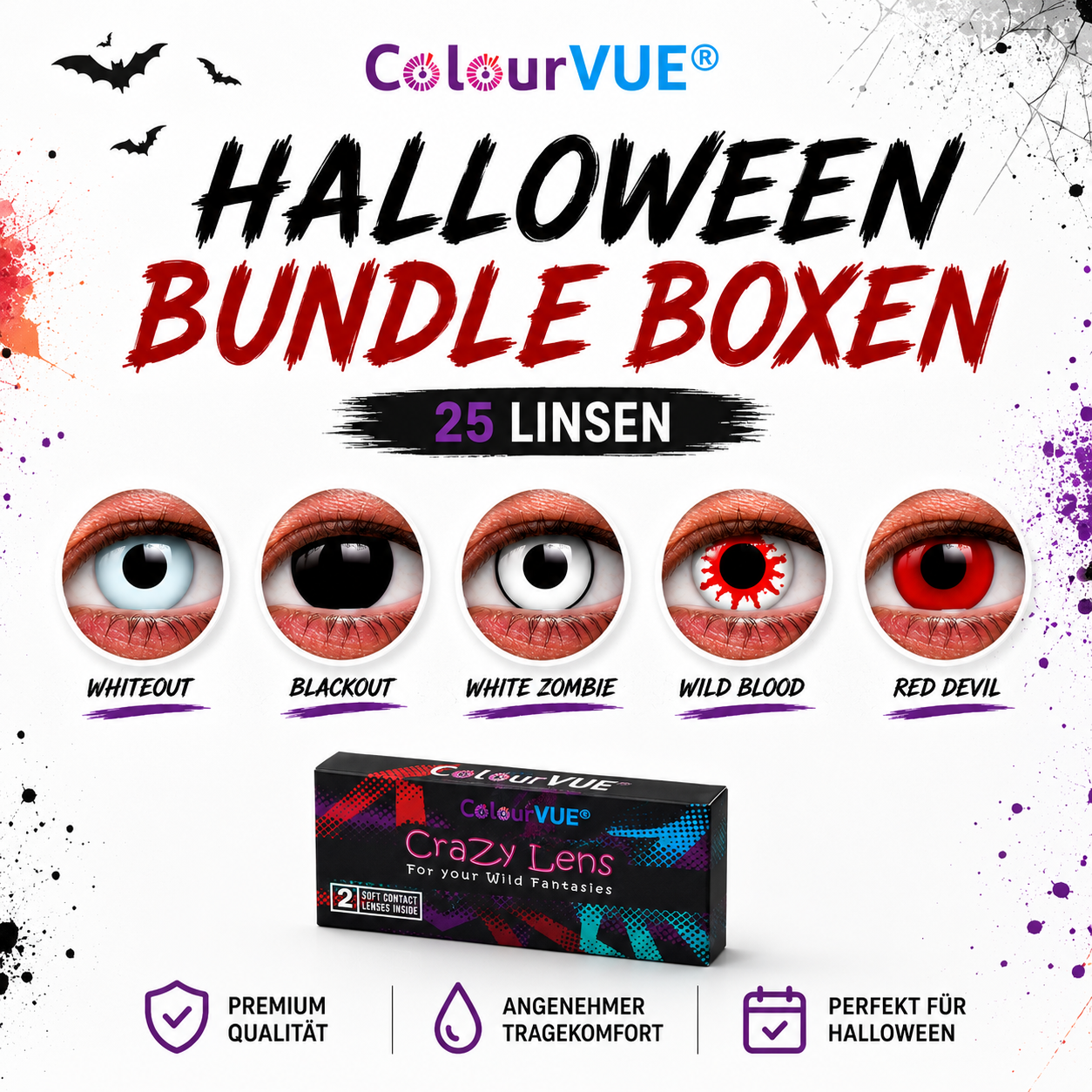 ColourVue Halloween Box M (5x5 Linsen)